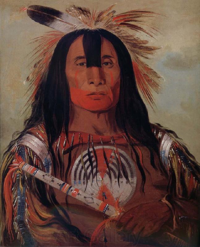 George Catlin Stu-mick-o-sucks,Buffalo Bull-s Back Fat,Head Chief,Blood Tribe France oil painting art